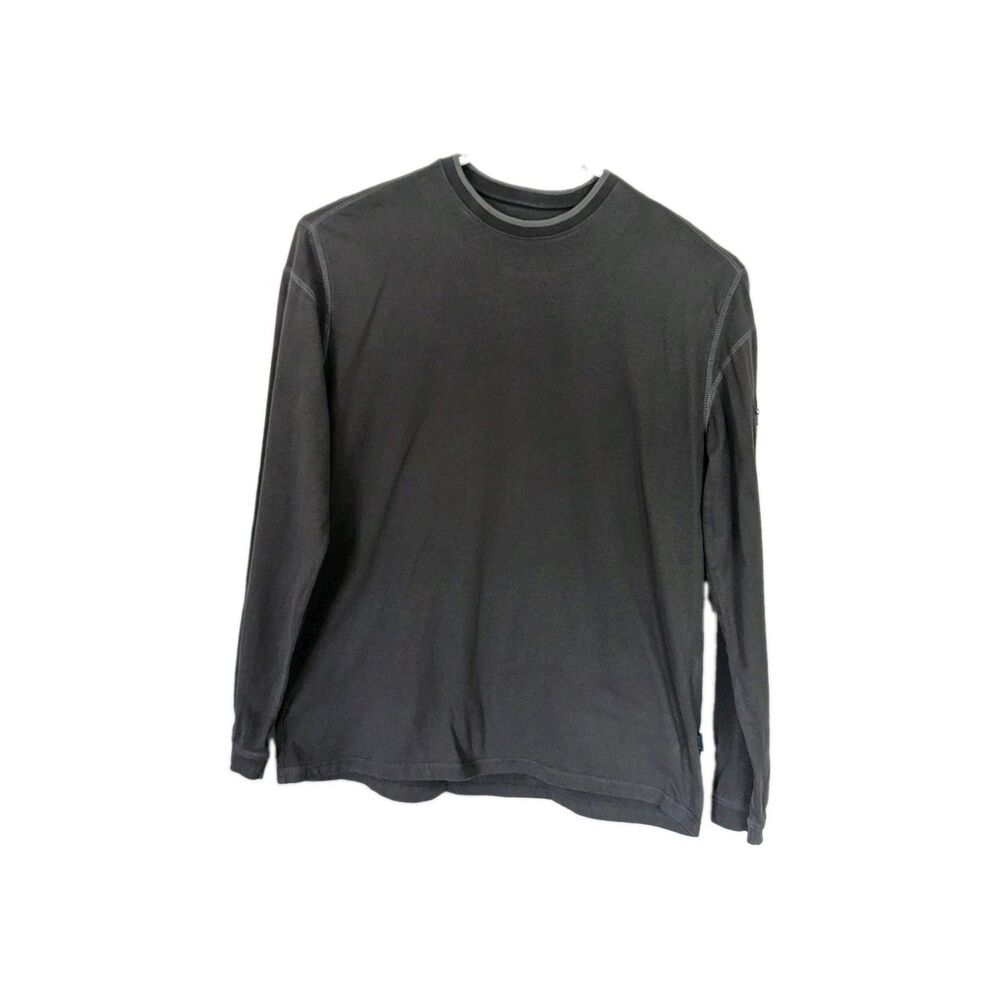 Kuhl Kommando Crew Shirt Mens XXL Gray Wildfibre Organic Cotton Thumbholes...